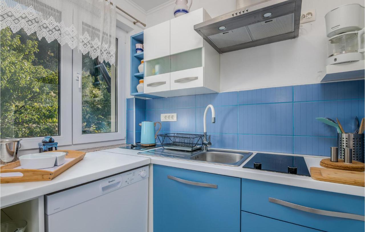 Nice Apartment In Stara Baska With Kitchen エクステリア 写真